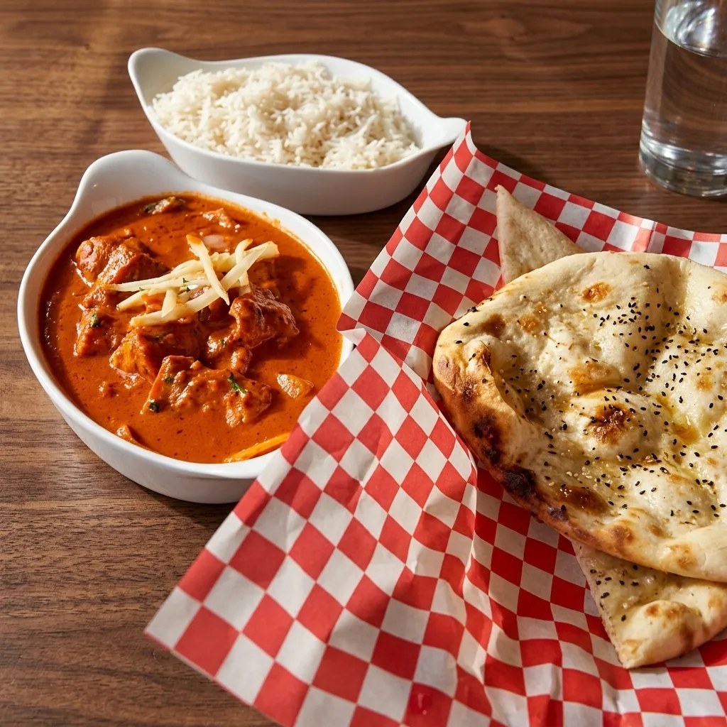 Indian and Pakistani dishes at The Flames Indian Cuisine in Stoney Creek, Hamilton