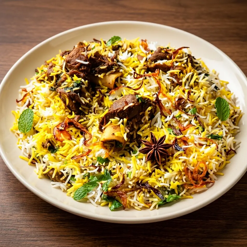 Goat Biryani — The Flames Indian Cuisine Hamilton